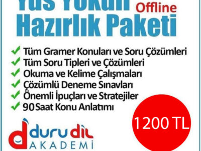 2023 YDS YÖKDİL Hazırlık Paketi